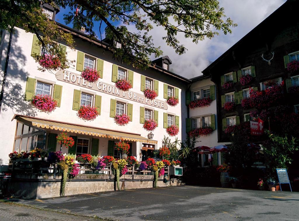 克罗克斯博斯特瑞士历史酒店 Münster 外观 照片